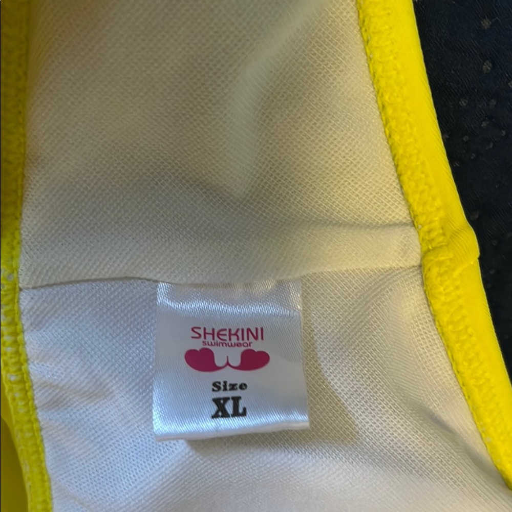 Yellow Ruffled Bikini Set - Picture 2 of 3